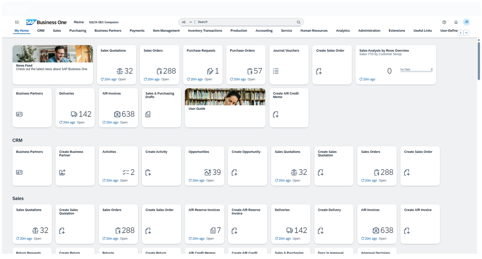SAP Business one SAP Business one