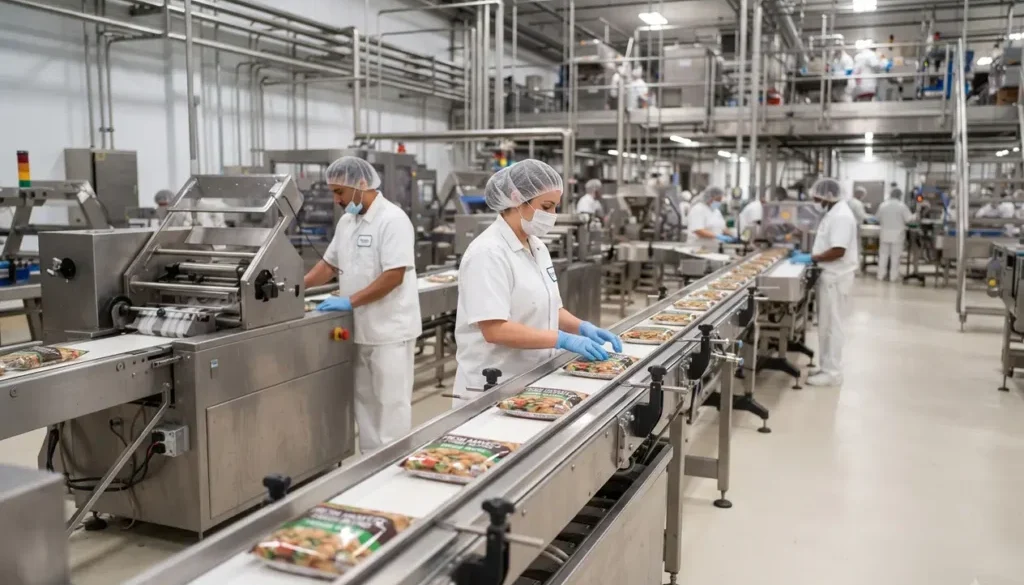 software manufaktur pabrik makanan
