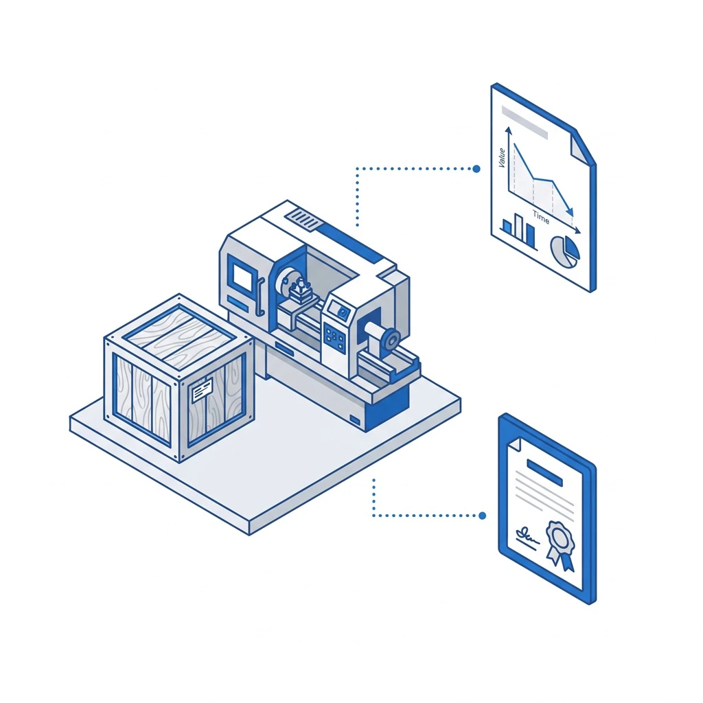 Ilustrasi aset tetap dan barang modal Kawasan Berikat SAP Business One